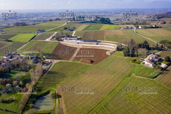 GIRONDE (33), SAINT-EMILION, VIGNOBLE THUNEVIN, VUE AERIENNE DU CHATEAU VALANDRAUD, PREMIER GRAND CRU CLASSE DE SAINT-EMILION, VIGNOBLE DU BORDELAIS // FRANCE, GIRONDE (33), SAINT-EMILION, VIGNOBLE THUNEVIN, AERIAL VIEW CHATEAU VALANDRAUD, PREMIER GRAND CRU CLASSE DE SAINT-EMILION, BORDEAUX VINEYARD (210318JBNadeau_003.jpg)