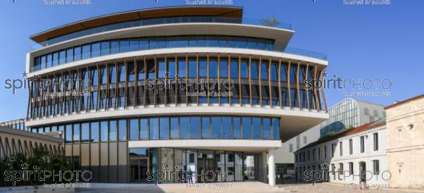 FRANCE, GIRONDE, BORDEAUX, NOUVEAU BATIMENT DE LA SOCIETE MILLESIMA , MAISON DE NEGOCE DES VINS (220622JBNadeau_001.jpg)