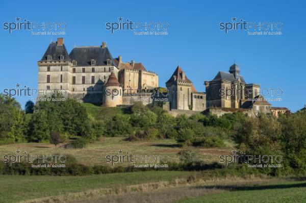 The hill top village and castle of Biron in the Dordogne region of south west France (BWP_00585.jpg)