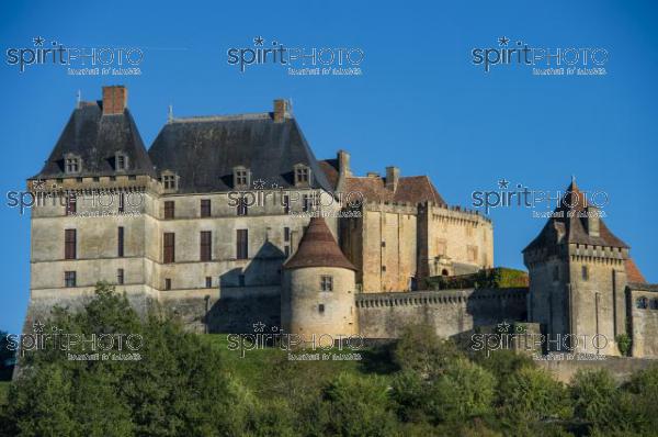 The hill top village and castle of Biron in the Dordogne region of south west France (BWP_00586.jpg)