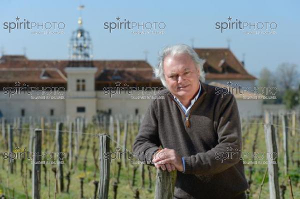 Hubert de Boüard de Laforest, héritier et copropriétaire du château Angélus, classé premiers grands crus classés A, Saint-Emilion, Gironde, Aquitaine, France (_JBN7875.jpg)